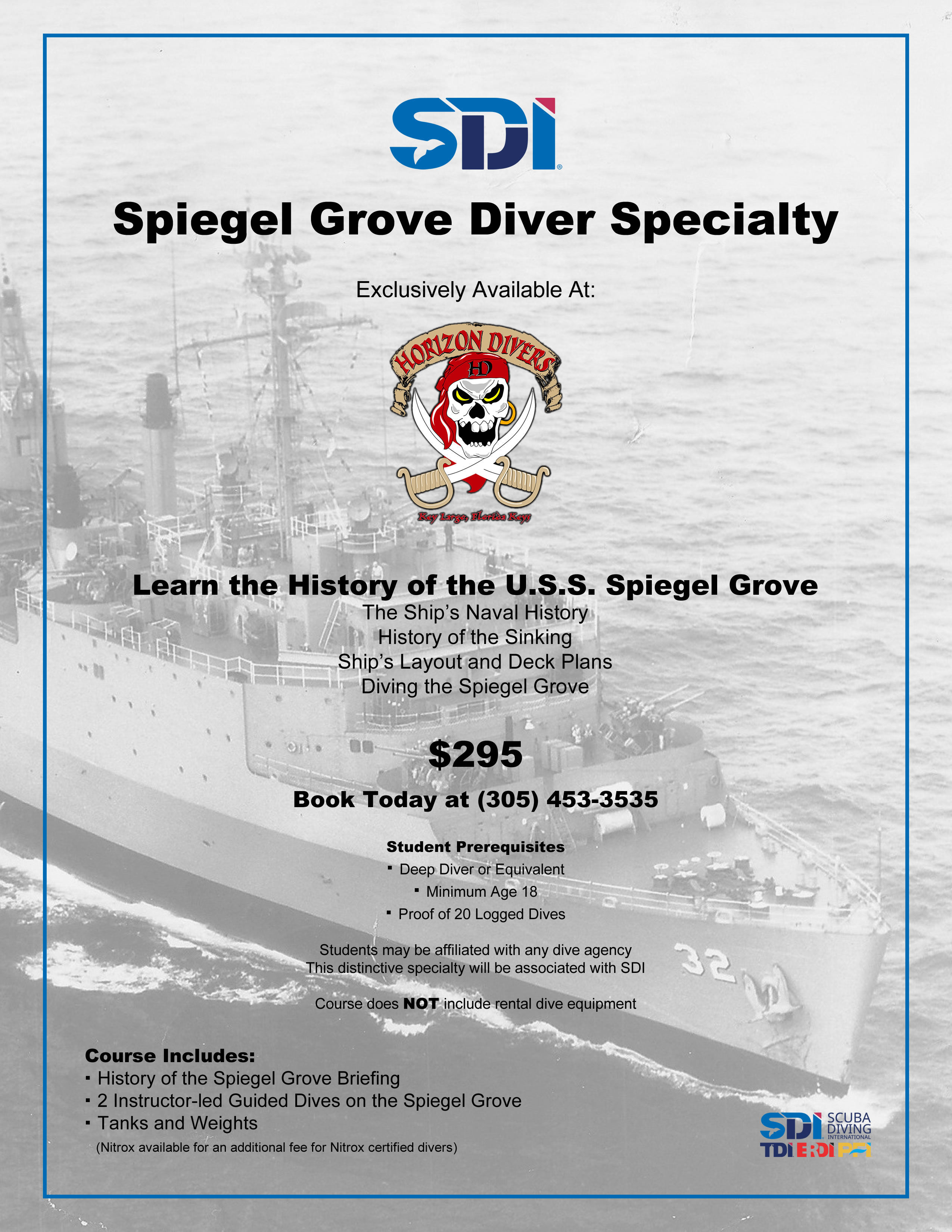 Spiegel Grove Diver