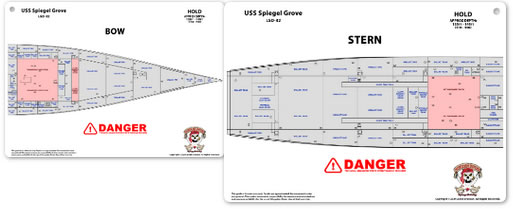 USS Spiegel Grove Hold Deck