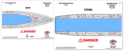 USS Spiegel Grove Second / Traverse Deck