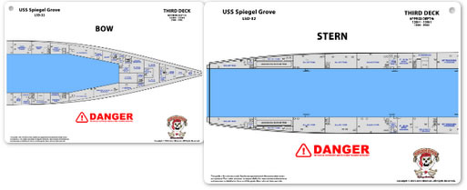 USS Spiegel Grove Third Deck